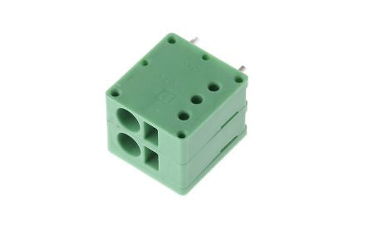 Phoenix Contact SPT 2.5/2-V-5.0 Series PCB Terminal Block, 2-Contact, 5 mm Pitch, 1 Row, 1991095
