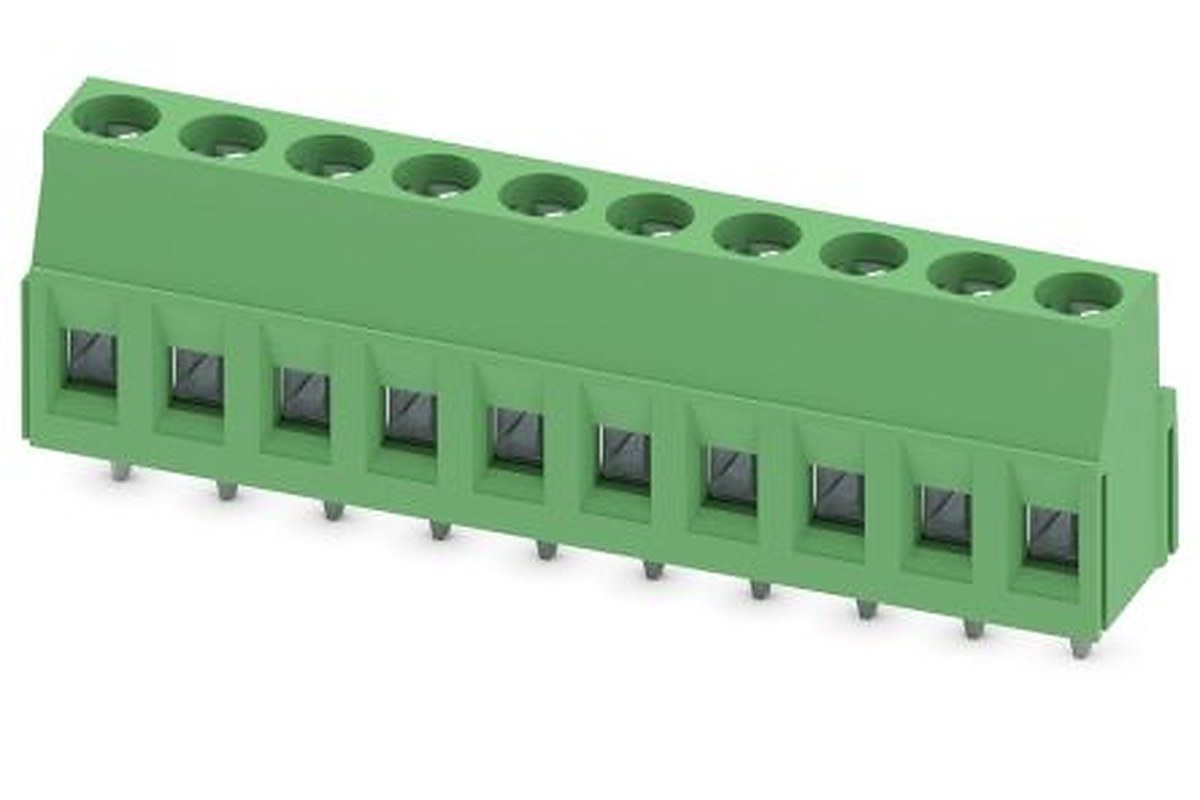 Phoenix Contact MKDSN 2.5/10-5.08 Series PCB Terminal Block, 10 Contact(s), 5.08 mm Pitch, 1 Row