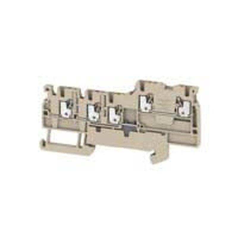 Weidmüller 1992230000 DIN Rail Terminal Block Beige, 1.5mm², 2-Level, Push-in