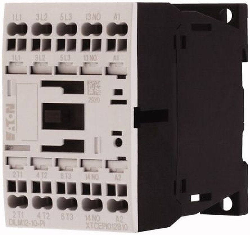 Eaton DILM Contactor, 24V ac Coil, 3-Pole, 12 A, 5.5 kW, 1 NO, 690V