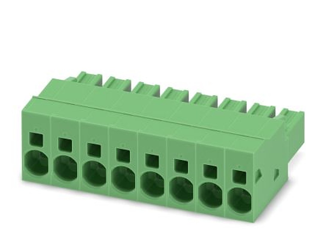 Phoenix Contact SPC 5/8-ST-7.62 Series Pluggable Terminal Block, 8-Contact, 7.62 mm Pitch, 1 Row, 1996074