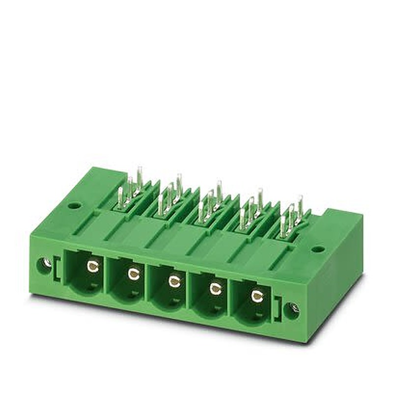 Phoenix Contact PC Series Wave Soldering Mount PCB Header, 2 Contact(s), 10.16 mm Pitch, 1 Row, Shrouded