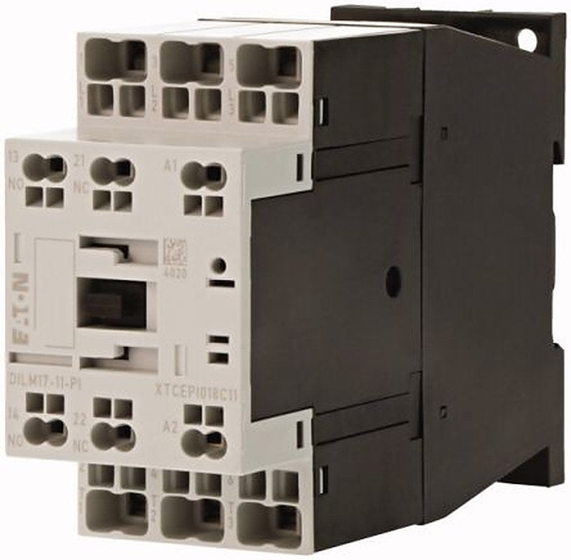 Eaton DILM Contactor, 230V ac Coil, 3-Pole, 17 A, 8.3 kW, 1 NO/1 NC, 690V