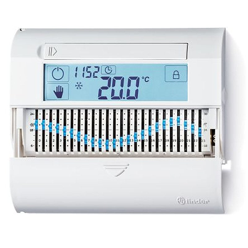 Finder 1C SPDT Thermostat, 5 A