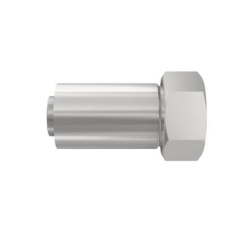 Parker, 1C977-16-8 Stainless Steel Steel Hydraulic Fitting, Female 0.5 in