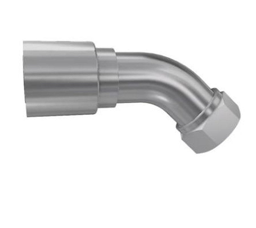 Parker, 1CE48-12-5 Steel Hydraulic Fitting, Female, 45 °, DKOL 12mm