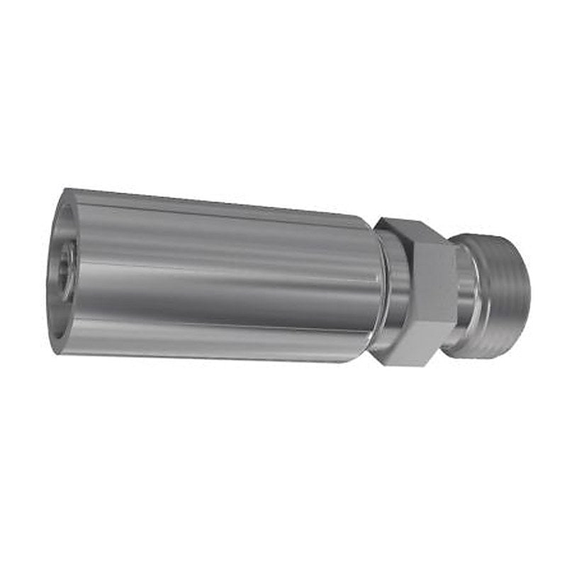 Parker, 1D046-8-4 Steel Hydraulic Fitting 1/4 in