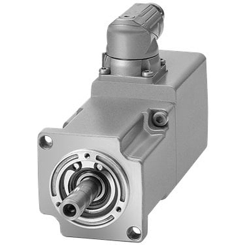 SIMOTICS S-1FK2 HD servo motor M0=0.16 Nm; PN = 0.05 kW at nN=3000 rpm; converter at max. 240 V supply system; degree of protection IP64; shaft D8x25mm with fitted key; absolute encoder single-turn 20-bit (encoder AS20DQC) with OCC interface; plug size M12, rotatable;
