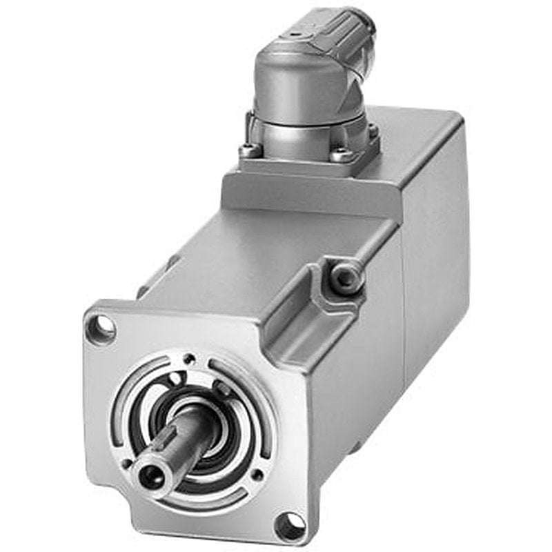 SIMOTICS S-1FK2 HD servo motor M0=0.32 Nm; PN = 0.1 kW at nN=3000 rpm; converter at max. 240 V supply system; with holding brake; degree of protection IP65; cylindrical shaft D8x25mm; absolute encoder single-turn 20-bit (encoder AS20DQC) with OCC interface; plug size M12, rotatable;