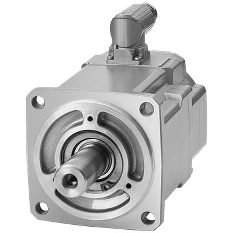 SIMOTICS S-1FK2 HD servo motor M0=2.4 Nm; PN = 0.75 kW at nN=3000 rpm (380-480 V); PN = 0.375 kW at nN=1500 rpm (200-240 V); with holding brake; degree of protection IP64; cylindrical shaft D19x40mm; absolute encoder single-turn 22-bit (encoder AS22DQC); with OCC interface; plug size M17, rotatable;