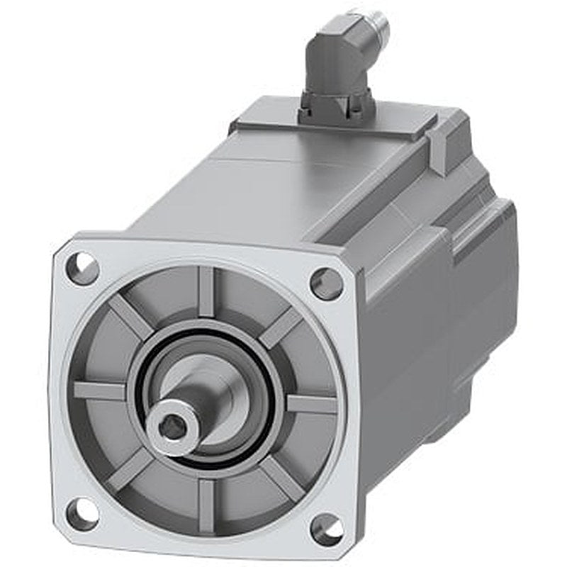 SIMOTICS S-1FK2 HD servo motor M0=5 Nm; PN = 1.45 kW at nN=3000 rpm (380-480 V); PN = 0.79 kW at nN=1500 rpm (200-240 V); with holding brake; degree of protection IP64; cylindrical shaft D19x40mm; absolute encoder 22-bit + 12-bit multiturn (encoder AM22DQC); with OCC interface; plug size M17, rotatable;