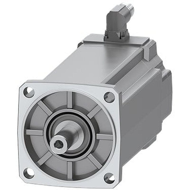 SIMOTICS S-1FK2 HD servo motor M0=8 Nm; PN = 2.1 kW at nN=3000 rpm (380-480 V); PN = 1.26 kW at nN=1500 rpm (200-240 V); degree of protection IP64; cylindrical shaft D19x40mm; absolute encoder single-turn 22-bit (encoder AS22DQC); with OCC interface; plug size M17, rotatable;