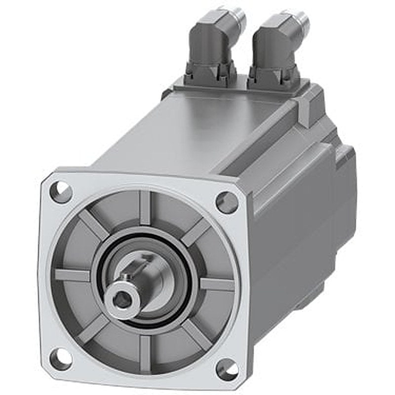 SIMOTICS S-1FK2 HD servo motor M0=8 Nm; PN = 2.1 kW at nN=3000 rpm (380-480 V); PN = 1.26 kW at nN=1500 rpm (200-240 V); degree of protection IP64; shaft D19x40 mm with feather key; absolute encoder 22-bit + 12-bit multiturn (encoder AM22DQC); with DRIVE-CLiQ plug M17; power connector size M17;