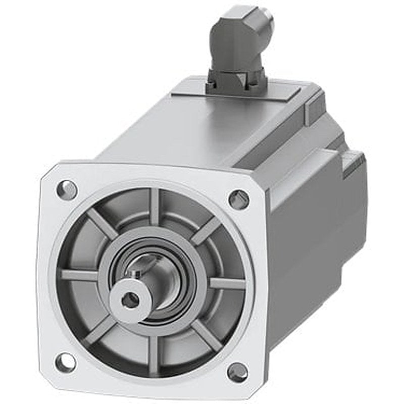 SIMOTICS S-1FK2 HD servo motor M0=16 Nm; PN = 3.3 kW at nN=3000 rpm (380-480 V); PN = 2.15 kW at nN=1500 rpm (200-240 V); degree of protection IP65; shaft D24x50 mm with feather key; absolute encoder 22-bit + 12-bit multiturn (encoder AM22DQC); with OCC interface; plug size M23, rotatable;