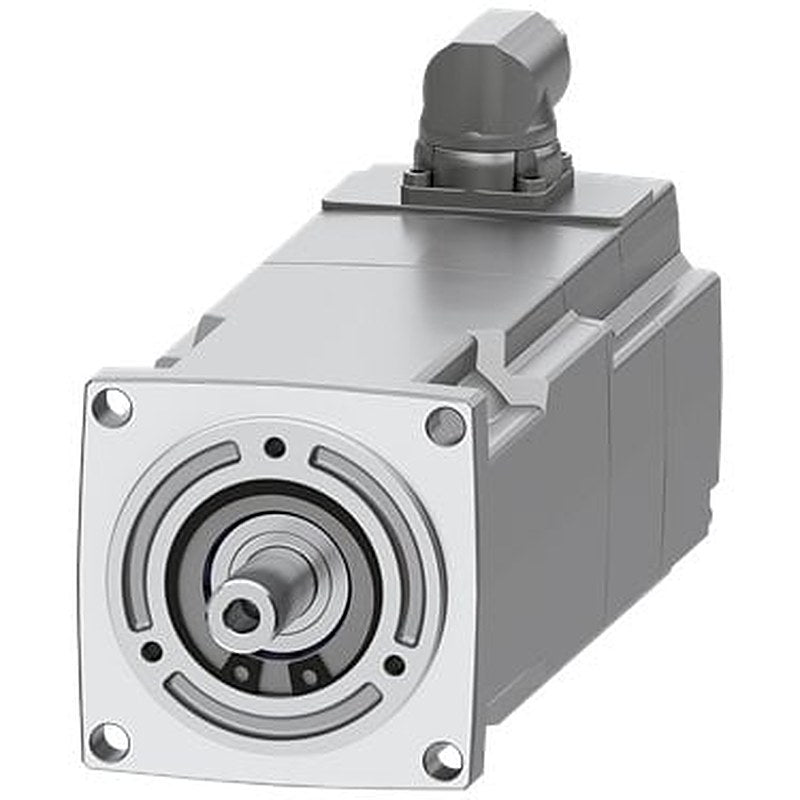 SIMOTICS S-1FK2 CT servo motor M0=1.27 Nm; PN = 0.4 kW at nN=3000 rpm (200-240V); with holding brake; degree of protection IP65; cylindrical shaft D11 x 23 mm; absolute encoder 22-bit + 12-bit multi-turn (encoder AM22DQC); with OCC interface; connector size M12, rotatable; .