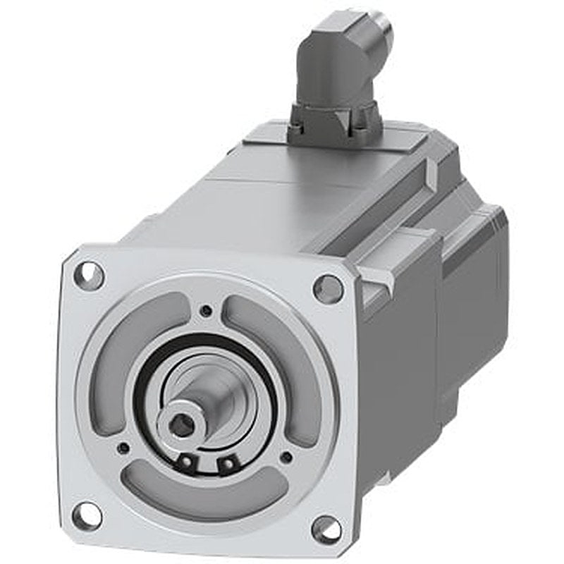 SIMOTICS S-1FK2 CT servo motor M0=2.4 Nm; PN = 0.57 kW at nN=6000 rpm (380-480 V); PN = 0.75 kW at nN=3000 rpm (200-240 V); degree of protection IP64; cylindrical shaft D14 x 30 mm; absolute encoder 22-bit + 12-bit multiturn (encoder AM22DQC); with OCC interface; plug size M17, rotatable;