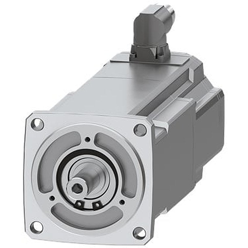 SIMOTICS S-1FK2 CT servo motor M0=3.2 Nm; PN = 1 kW at nN=3000 rpm (380-480 V); PN = 0.5 kW at nN=1500 rpm (200-240 V); degree of protection IP64; cylindrical shaft D14 x 30 mm; absolute encoder 22-bit + 12-bit multiturn (encoder AM22DQC); with OCC interface; plug size M17, rotatable;