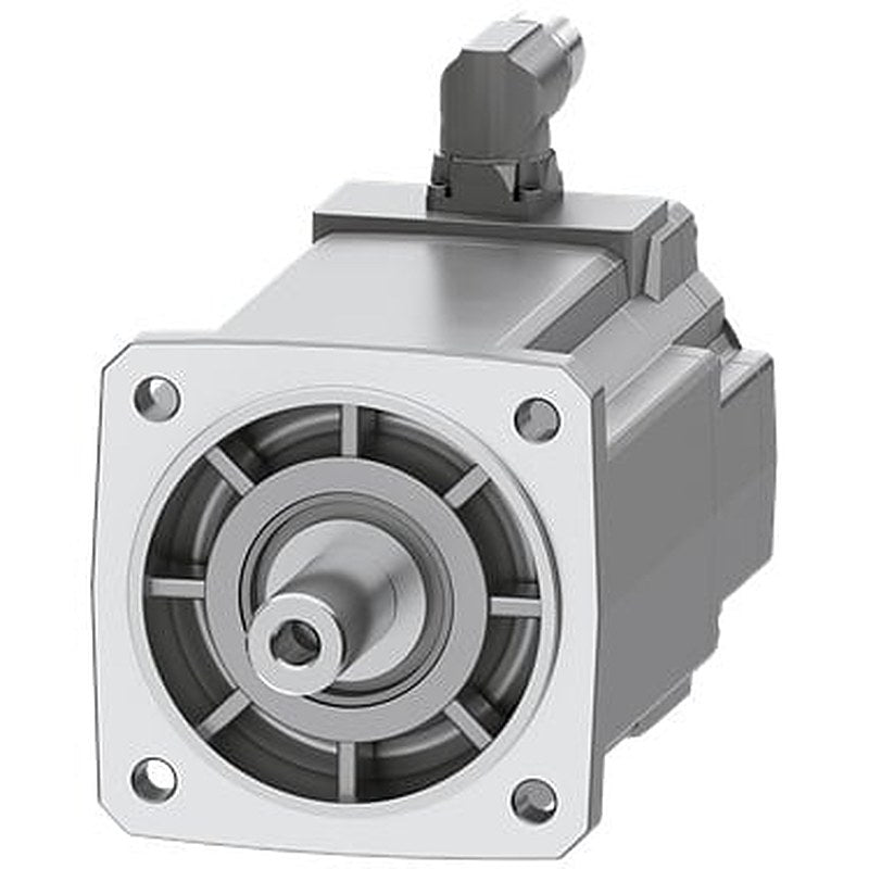 SIMOTICS S-1FK2 CT servo motor M0=3.6 Nm; PN = 0.94 kW at nN=3000 rpm (380-480 V); PN = 0.53 kW at nN=1500 rpm (200-240 V); degree of protection IP65; shaft D19x40 mm with feather key; absolute encoder single-turn 22-bit (encoder AS22DQC); with OCC interface; plug size M17, rotatable;