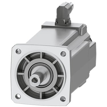 SIMOTICS S-1FK2 CT servo motor M0=6 Nm; PN = 1.45 kW at nN=3000 rpm (380-480 V); PN = 0.86 kW at nN=1500 rpm (200-240 V); degree of protection IP64; cylindrical shaft D19x40mm; absolute encoder 22-bit + 12-bit multiturn (encoder AM22DQC); with OCC interface; plug size M17, rotatable;