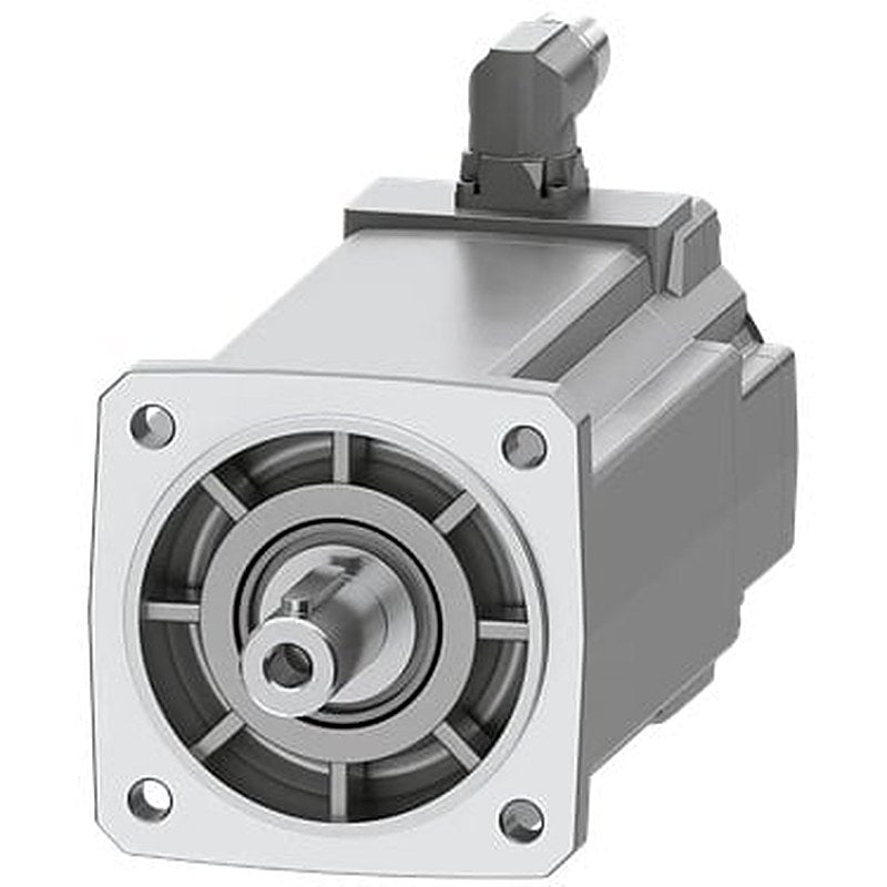SIMOTICS S-1FK2 CT servo motor M0=6 Nm; PN = 1.45 kW at nN=3000 rpm (380-480 V); PN = 0.86 kW at nN=1500 rpm (200-240 V); degree of protection IP64; shaft D19x40 mm with feather key; absolute encoder single-turn 22-bit (encoder AS22DQC); with OCC interface; plug size M17, rotatable;