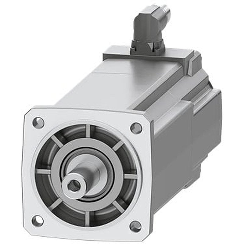 SIMOTICS S-1FK2 CT servo motor M0=6 Nm; PN = 1.45 kW at nN=3000 rpm (380-480 V); PN = 0.86 kW at nN=1500 rpm (200-240 V); with holding brake; degree of protection IP65; cylindrical shaft D19x40mm; absolute encoder 22-bit + 12-bit multiturn (encoder AM22DQC); with OCC interface; plug size M17, rotatable;