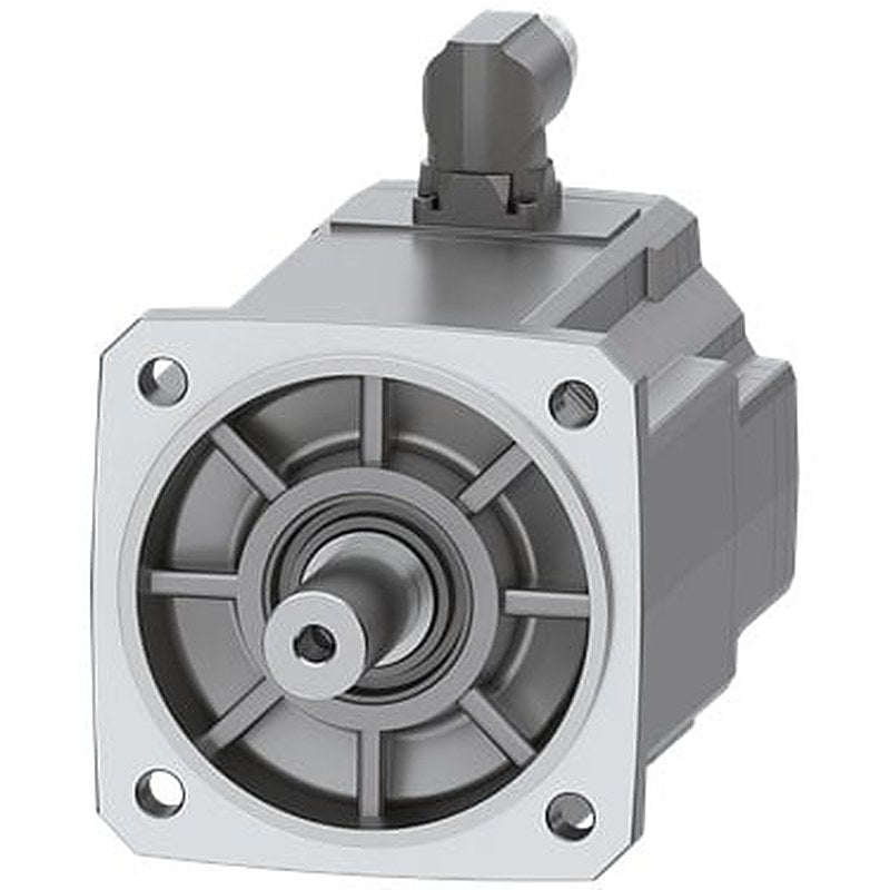 SIMOTICS S-1FK2 CT servo motor M0=6.5 Nm; PN = 1.71 kW at nN=3000 rpm (380-480 V); PN = 0.97 kW at nN=1500 rpm (200-240 V); degree of protection IP65; cylindrical shaft D24x50 mm; absolute encoder 22-bit + 12-bit multiturn (encoder AM22DQC); with OCC interface; plug size M23, rotatable;
