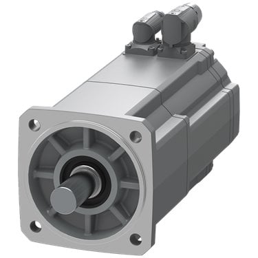 SIMOTICS S-1FK2 CT servo motor M0=12 Nm; PN = 2.85 kW at nN=3000 rpm (380-480 V); PN = 1.72 kW at nN=1500 rpm (200-240 V); degree of protection IP64; cylindrical shaft D24x50 mm; absolute encoder single-turn 22-bit (encoder AS22DQC); with OCC interface; plug size M23, rotatable;