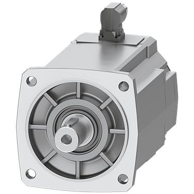 SIMOTICS S-1FK2 CT servo motor M0=27 Nm; PN = 4 kW at nN=2000 rpm (380-480 V); PN = 2.5 kW at nN=1000 rpm (200-240 V); degree of protection IP65; shaft D32x58 mm with feather key; absolute encoder single-turn 22-bit (encoder AS22DQC); with OCC interface; plug size M23, rotatable;
