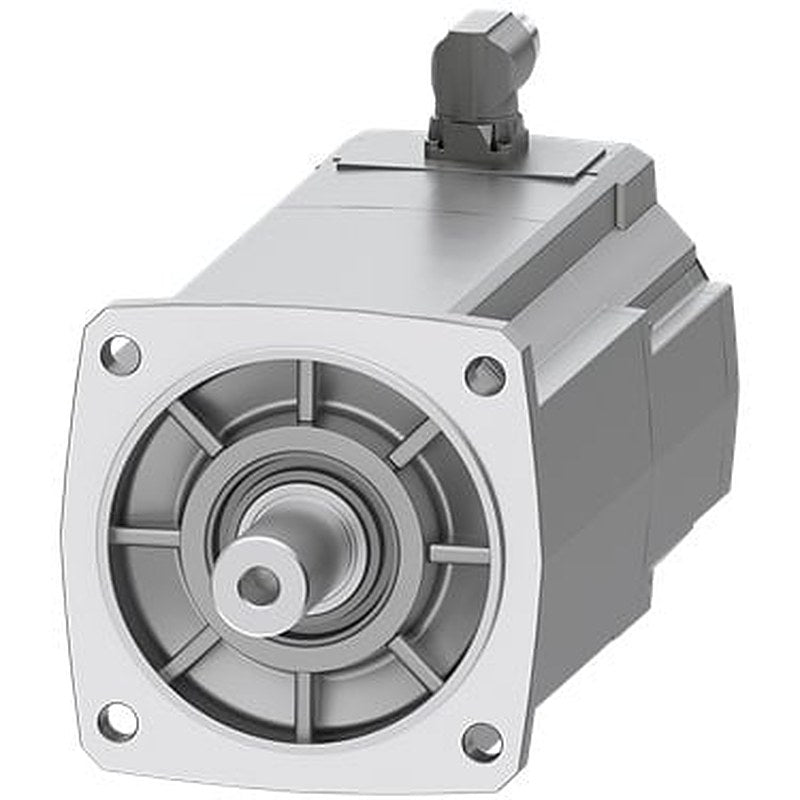 SIMOTICS S-1FK2 CT servo motor M0=27 Nm; PN = 4 kW at nN=2000 rpm (380-480 V); PN = 2.5 kW at nN=1000 rpm (200-240 V); with holding brake; degree of protection IP65; cylindrical shaft D32x58 mm; absolute encoder 22-bit + 12-bit multiturn (encoder AM22DQC); with OCC interface; plug size M23, rotatable;
