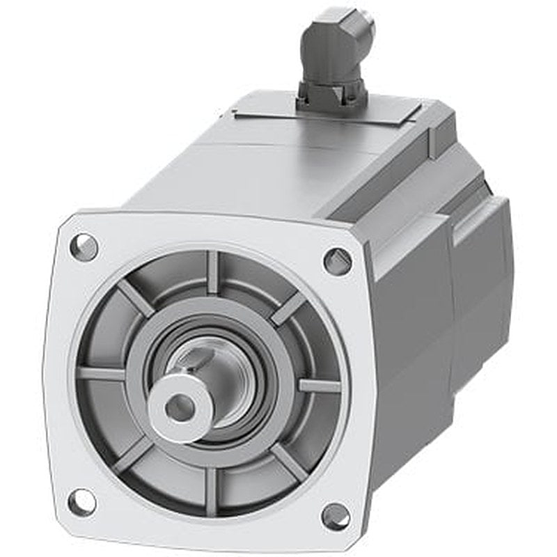 SIMOTICS S-1FK2 CT servo motor M0=27 Nm; PN = 4 kW at nN=2000 rpm (380-480 V); PN = 2.5 kW at nN=1000 rpm (200-240 V); with holding brake; degree of protection IP65; shaft D32x58 mm with feather key; absolute encoder single-turn 22-bit (encoder AS22DQC); with OCC interface; plug size M23, rotatable;