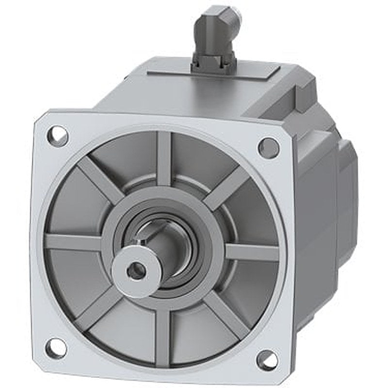 SIMOTICS S-1FK2 CT servo motor M0=30 Nm; PN = 4.5 kW at nN=1500 rpm (380-480 V); PN = 2.5 kW at nN=750 rpm (200-240 V); degree of protection IP65; shaft D38x80 mm with feather key; absolute encoder 22-bit + 12-bit multiturn (encoder AM22DQC); with OCC interface; plug size M23, rotatable;