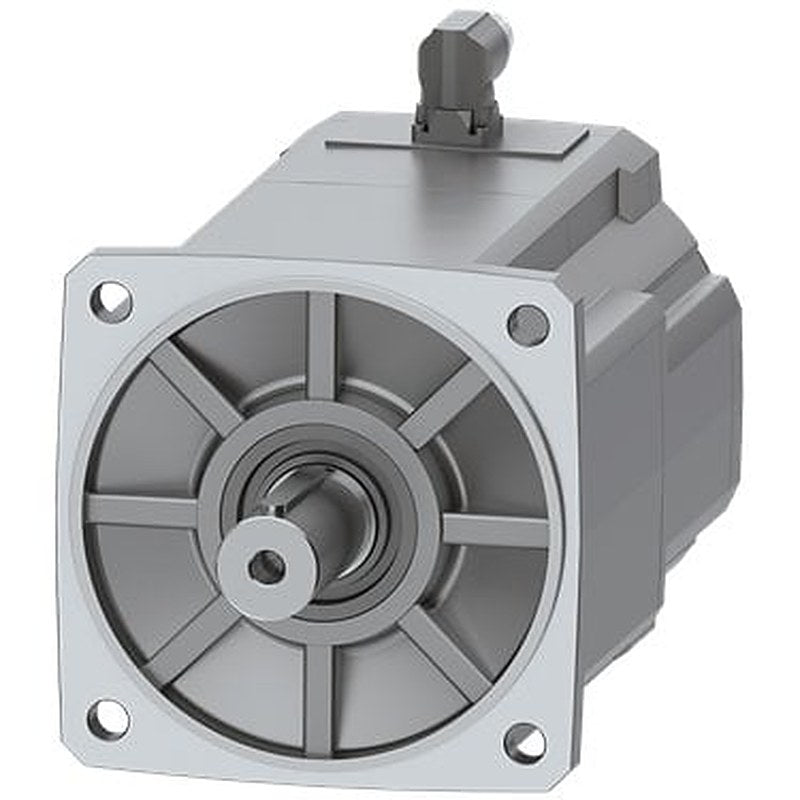 SIMOTICS S-1FK2 CT servo motor M0=30 Nm; PN = 4.5 kW at nN=1500 rpm (380-480 V); PN = 2.5 kW at nN=750 rpm (200-240 V); with holding brake; degree of protection IP65; shaft D38x80 mm with feather key; absolute encoder 22-bit + 12-bit multiturn (encoder AM22DQC); with OCC interface; plug size M23, rotatable;
