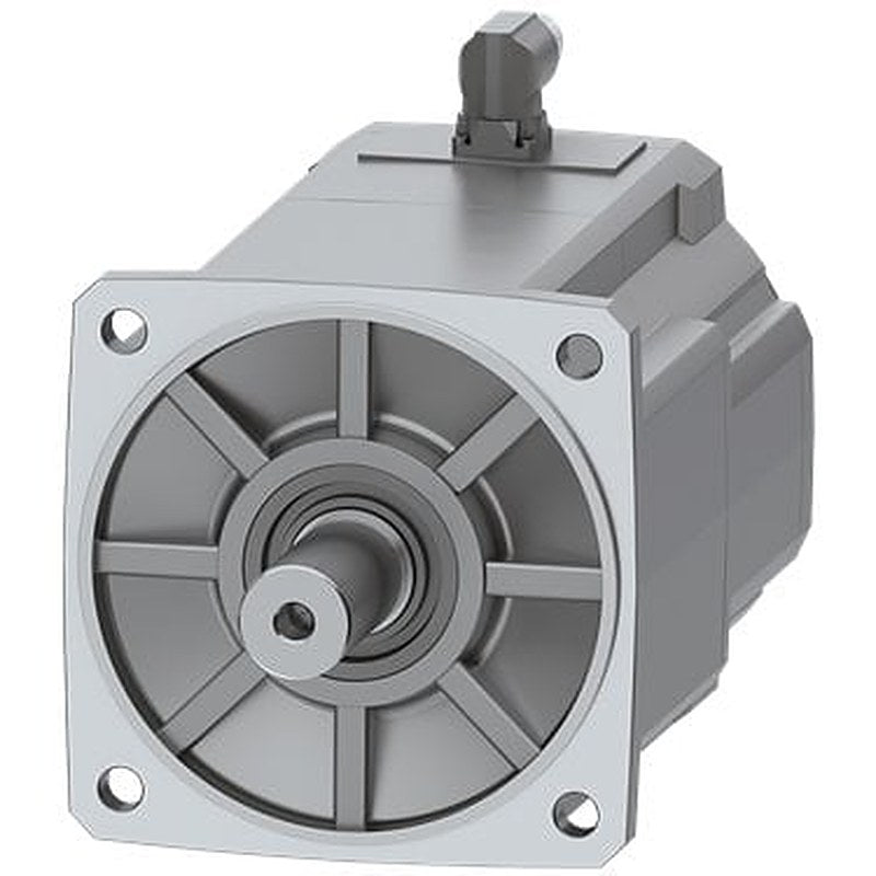 SIMOTICS S-1FK2 CT servo motor M0=30 Nm; PN = 5.5 kW at nN=2000 rpm (380-480 V); PN = 3.2 kW at nN=1000 rpm (200-240 V); with holding brake; degree of protection IP64; cylindrical shaft D38x80 mm; absolute encoder single-turn 22-bit (encoder AS22DQC); with OCC interface; plug size M23, rotatable;