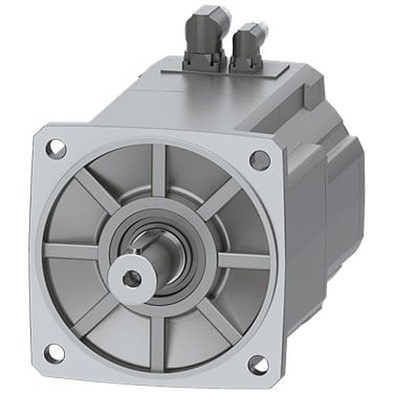 SIMOTICS S-1FK2 CT servo motor M0=30 Nm; PN = 5.5 kW at nN=2000 rpm (380-480 V); PN = 3.2 kW at nN=1000 rpm (200-240 V); with holding brake; degree of protection IP65; shaft D38x80 mm with feather key; absolute encoder 22-bit + 12-bit multiturn (encoder AM22DQC); with DRIVE-CLiQ plug M17; power connector size M23;