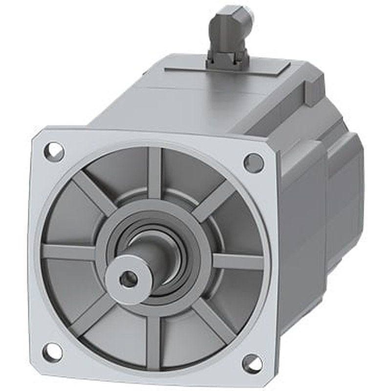 SIMOTICS S-1FK2 CT servo motor M0=40 Nm; PN = 6.4 kW at nN=2000 rpm (380-480 V); PN = 3.9 kW at nN=1000 rpm (200-240 V); with holding brake; degree of protection IP65; cylindrical shaft D38x80 mm; absolute encoder 22-bit + 12-bit multiturn (encoder AM22DQC); with OCC interface; plug size M23, rotatable;