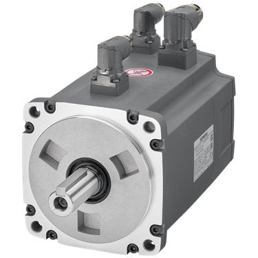 SIMOTICS S-1FL6-1FL6 Operating voltage 3AC 400 V Pn=2 kW; Nn=2000 rpm M0=15 Nm; MN=9.55 Nm Shaft height 65 mm, with angle plug; absolute encoder 20-bits (12-bit multi-turn) with feather key, tolerance N with holding brake Degree of protection IP65 with sealing ring compatible with the converters SINAMICS V70 & V90
