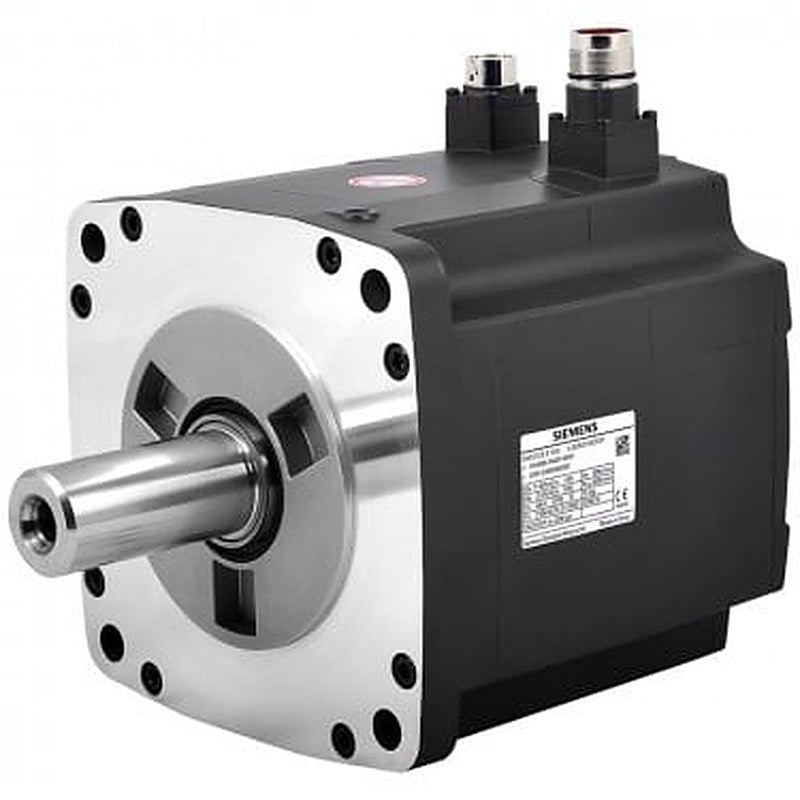 SIMOTICS S-1FL6-1FL6 operating voltage 400 V 3 AC PN=3.5 kW; NN=2000 rpm, M0=22 Nm; MN=16.7 Nm shaft height 90 mm absolute encoder 20-bit (12-bit multi-turn) with feather key, tolerance with holding brake degree of protection IP65 with sealing ring compatible with the converters SINAMICS V70&V90