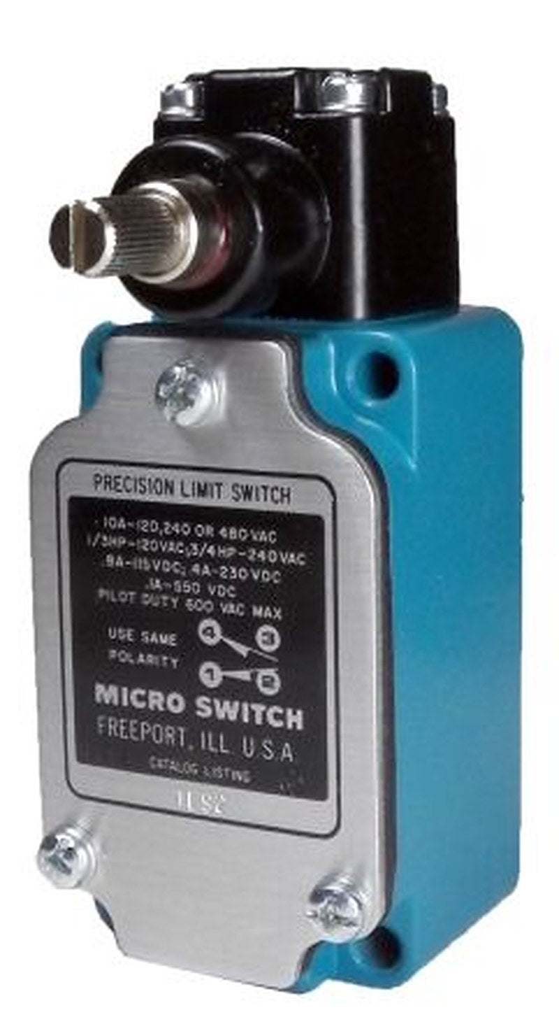 Honeywell LS Series Roller Lever Limit Switch, SPDT, IP67, Die Cast Zinc Housing, 240V, 10A
