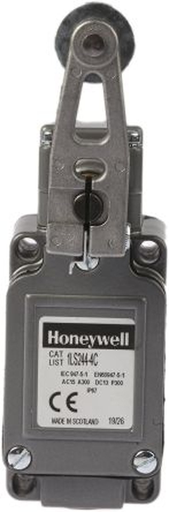 Honeywell LS Series Roller Lever Limit Switch, SPDT, IP67, Die Cast Zinc Housing, 240V ac, 6A