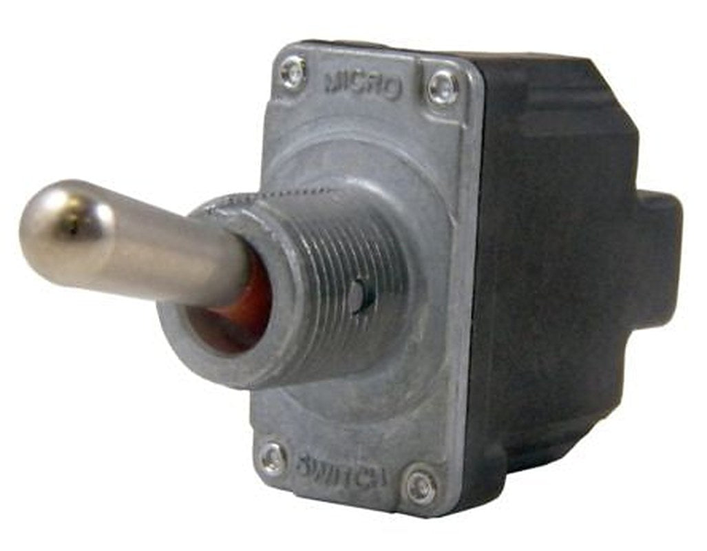 Honeywell Toggle Switch, Bushing Mount, On-Off-On, SPDT, Screw Terminal, 277 V ac