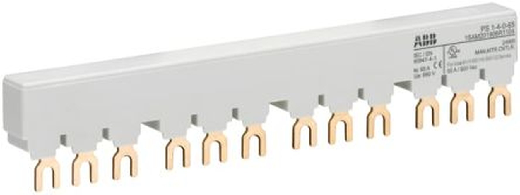 ABB PS1 PS1 3 Phase Busbar, 690 V ac, 17.5 mm Pitch