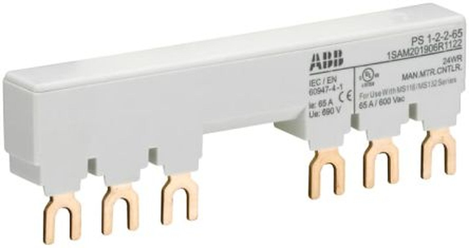 ABB Busbar PS1-2-2-65 Series Mounting Kit for Use with MS132, MS116