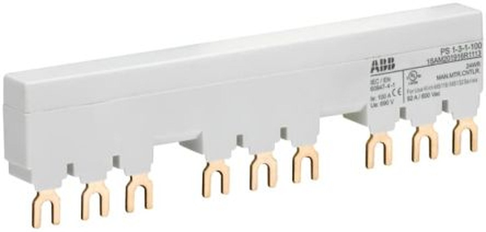 ABB Accessories MS116/MS132 PS1 3 Phase Busbar, 690 V ac