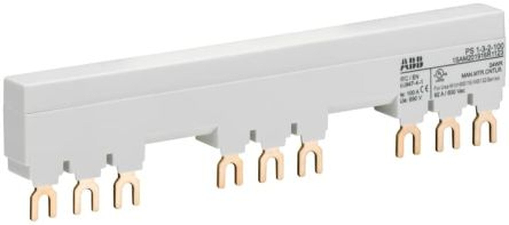 ABB PS1-3-2-100 3 Phase Busbar Cover, 690 V ac