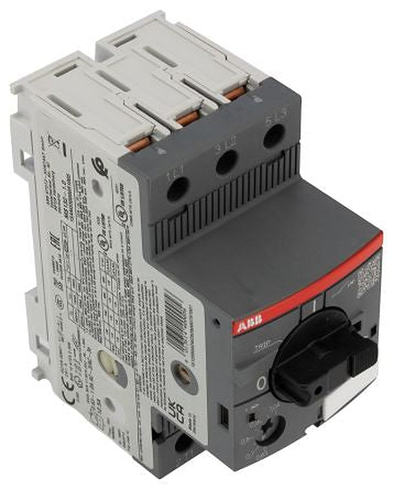 ABB 0.63A, 1 A MS132 Motor Protection Circuit Breaker, 600V, 70 °C, -25 °C