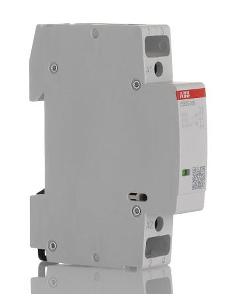 ABB ESB20 Contactor, 240V ac Coil, 2-Pole, 20 A, 4.6 kW 240V ac, 2 NO, 250V