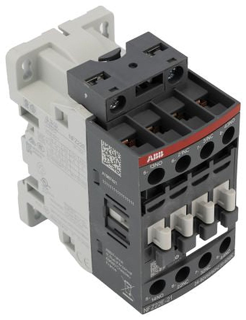 ABB NF Contactor Relay, 4-Pole, 6 A, 1500 kW 60V dc, 2 NO/2 NC, 690V ac