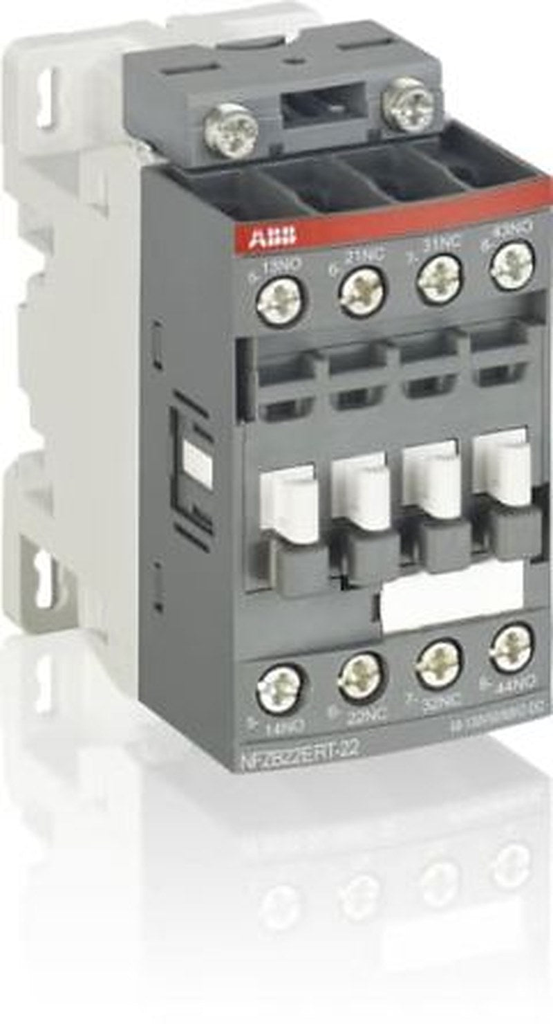 ABB NFZB31ERT-23 Contactor Relay, 100V, 250 V Coil, 4-Pole, 4 A 100V, 250 V, 3 NO/1 NC, 690V