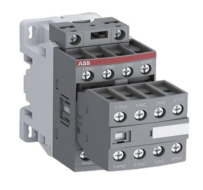 ABB NF51/11-12 Contactor Relay, 130V, 48 V Coil, 8-Pole, 4 A, 60 W 130V, 48 V, 6 NO/2 NC, 690V
