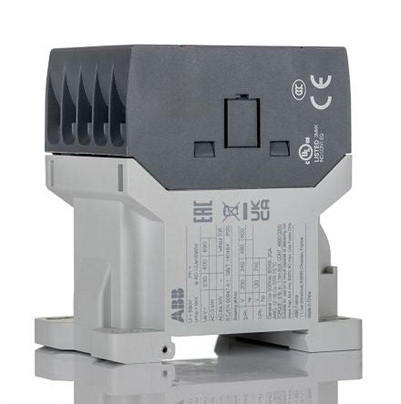 ABB Contactor, 24V Coil, 3-Pole, 24 A, 3 kW 24V, 3 NO